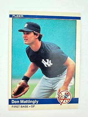 1984 Fleer  #131 Don Mattingly RC Rookie NY Yankees • $14.99