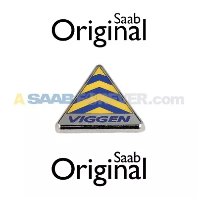 Saab 9-3 Viggen Emblem Badge Fender Delta New Genuine Oem Reproduction 5121629 • $42.99