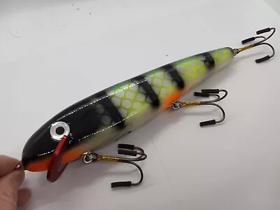 10  Phantom Xorcist White Perch Glidebait Jerkbait Musky Lure • $58.99