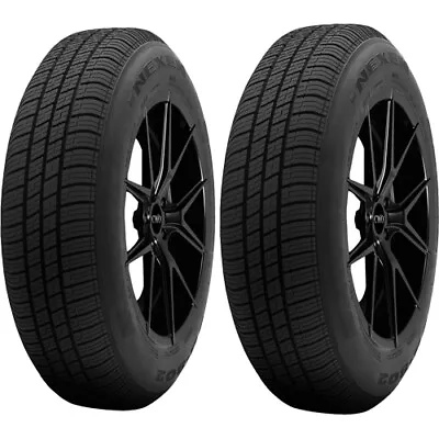 (QTY 2) 165/80R15 Nexen SB802 87T SL Black Wall Tires • $199.98