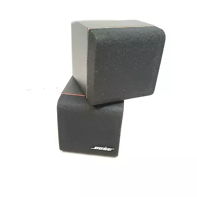 Bose Redline Double Cube Satellite Speakers Lifestyle Acoustimass • $26.98