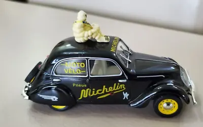 1:43 Michelin Man Peugeot 202 Diecast Model Car In Perfect Condition Boxed • £13.90