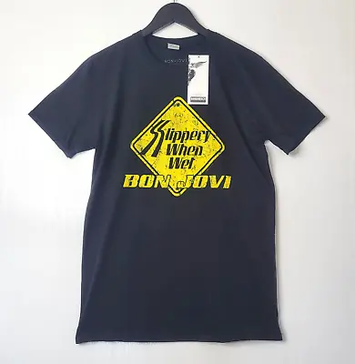 £14.95 • Buy Bon Jovi Slippery When Wet T-shirt Gift T Shirt Men Women Unisex 6575