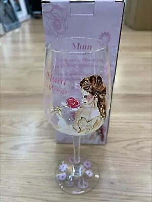 SALE Mum Wine Glass Mothers Day Gift In Gift Box • $19