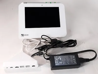 Clover Mini C302u Credit Card Reader POS System W/ OEM Mini Port Hub+ AC Adapter • $69.99