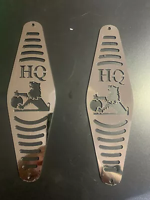 Holden HQ Ute Polished Stainless Vent Covers HQ & Old Lion Logo With Short Tail • $70