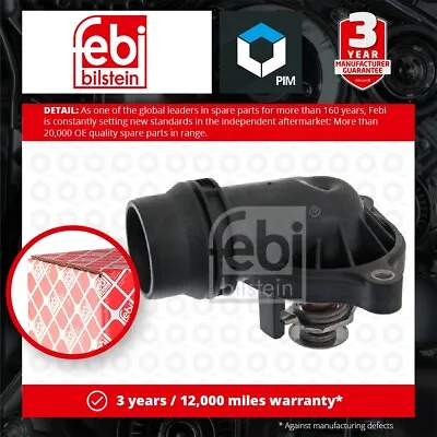 Coolant Thermostat Fits BMW 316 E46 1.8 01 To 05 N42B18A 11517500597 Febi New • $38.85