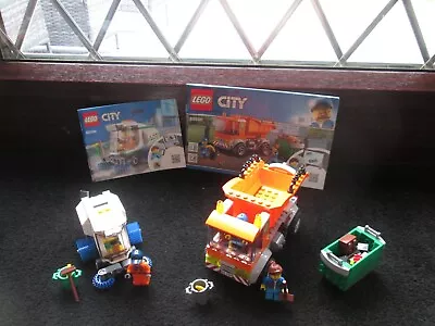 2 Lego City SETS 60220 GARBAGE TRUCK AND 60249 SWEEPER • £19.99