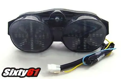 Yamaha R6 Tail Light LED 2001 2002 Integrated Turn Signal Smoke • $39.99