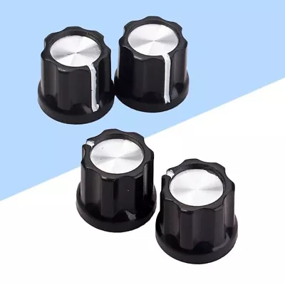 4 Pcs Volume Tone Knobs Guitar Knobs Replacement Guitar Amp Knob Jazz Bass Knobs • $8.88