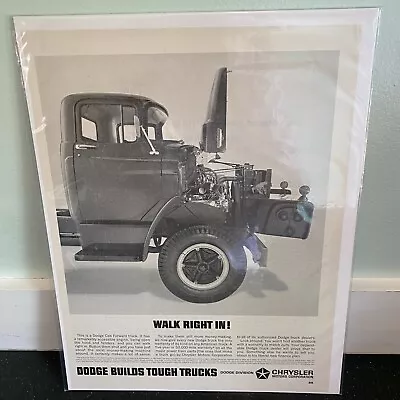 Dodge Cab Forward Truck Vintage Magazine Print Ad  • $8.99