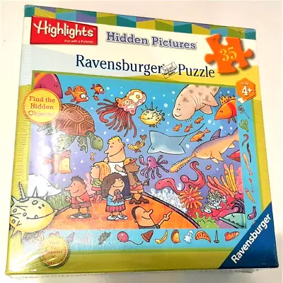 Ravensburger Puzzle No. 80603  Hidden Pictures 35 Pcs 11 2/3x8 1/4 Cm New • $8.95