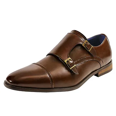 Men's Dress Shoes Formal Slip On Comfort Oxford Shoes Wedding Shoes • $30.99
