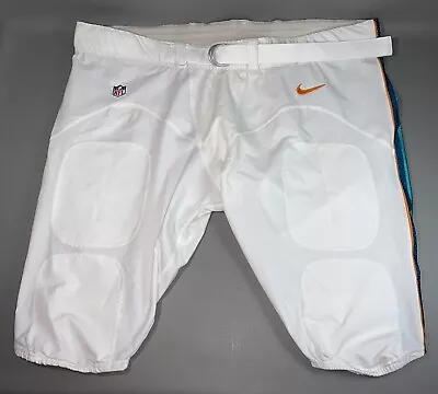 Miami Dolphins Nike NFL On Field 2014 Mens 58 Football Pants Made USA Never Worn • $44.99