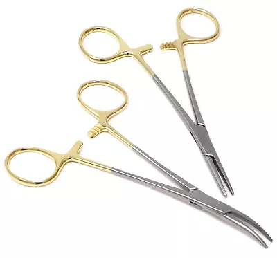 Hemostat Locking Forceps Mosquito 5.5  Surgical Dental CRV+STR Instruments • $9.99