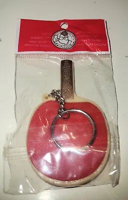 Vintage MINI BUTTERFLY PingPong Paddle Keychain Created By Tamasu Co Tokyo Japan • $19.95