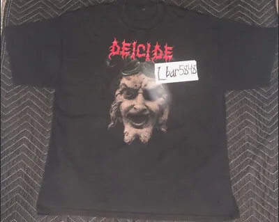 Deicide - Horned Devil Shirt Vintage 90s Bootleg/unofficial • $60