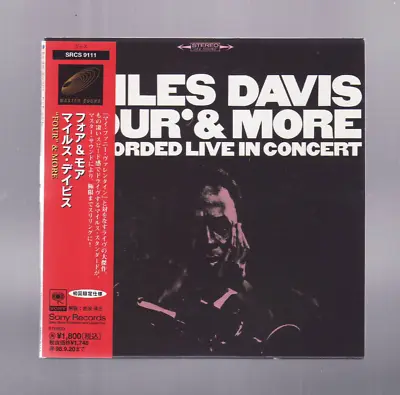 (CD) MILES DAVIS - Four & More Live / Japan / Mini LP Cover W/ OBI • $14.99