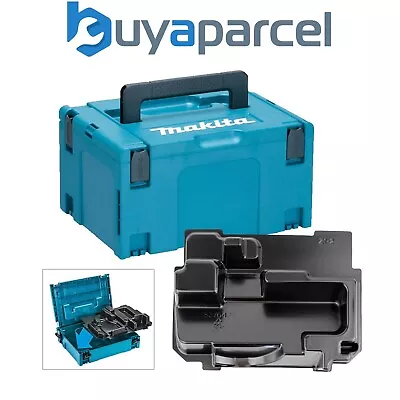 Makita 18v 165mm Circular Saw Makpac Tool Case - DSS611 DSS610 BSS611 BSS610 • £45.31