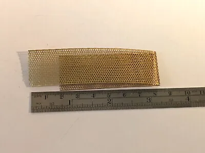 Ship Model Fittings Parts Brass Mesh Round Hole Screen Hull Decor 150 X 24mm • $6