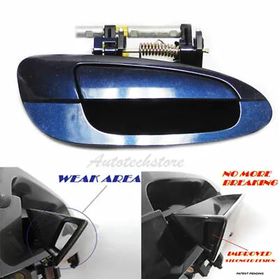 For 02-06 NISSAN ALTIMA Outside Door Handle Front Right Passenger BW9 BLUE B3758 • $22.50