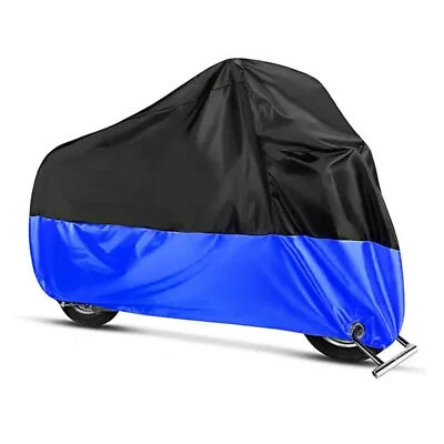 Motorcycle Cover XL For Kawasaki ZRX 1100/ 1200/ R/ S ZZR 600 Bl-bl • £90.20