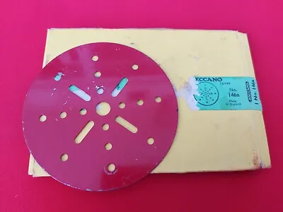 £9.99 • Buy Meccano Part 146a Red 4 Inch Circular Plate + Box 4 Dealers Cabinet Old Rare Toy