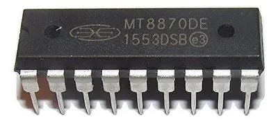 3PCS Mitel MT8870DE MT8870 - Integrated DTMF Receiver - DIP-18 New IC • $12.58