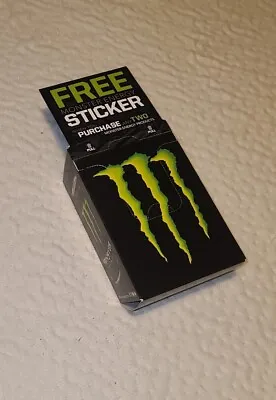 (pack Of 100) New Monster Energy 4 Inch Logo Stickers • $19.99