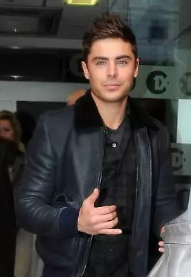 Zac Efron Leather Jacket 8x10 Picture Celebrity Print • $3.98