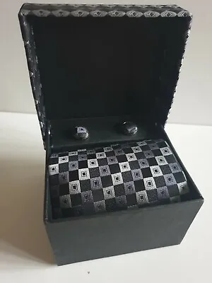 £10 • Buy Next Dragon Tie With Matching Cufflinks In A Gift Box Grey Black And Purple