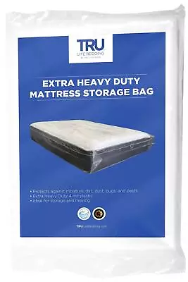 TRU Lite Mattress Storage Bag - Mattress Bag For Moving - Heavy Duty Extra Th... • $22.73