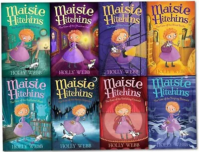 Holly Webb Collection Maisie Hitchins Series 8 Books Pack Set Feathered Mask New • £17.35