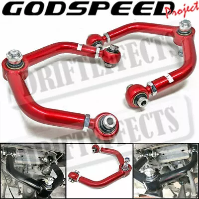 For Mazda Miata 06-15 Godspeed Adjust. Front Upper Camber Arms Spherical Bearing • $255