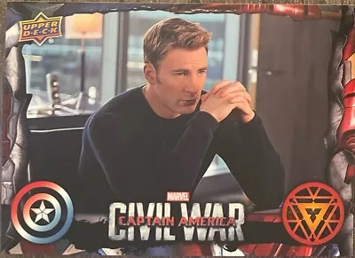 Upper Deck Captain America: Civil War Trading Card - #14 Captain America • £0.99