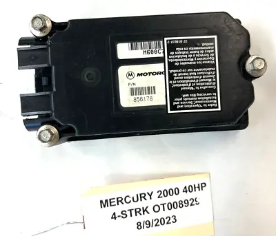 Mercury Outboard 40hp ECU CDI 4-Stroke 856178T3 FRESHWATER! • $450