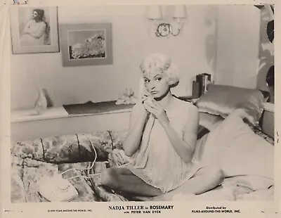 Nadja Tiller In Rosemary (1959) 🎬⭐ Hollywood Beauty Vintage Photo K 149 • $19.99