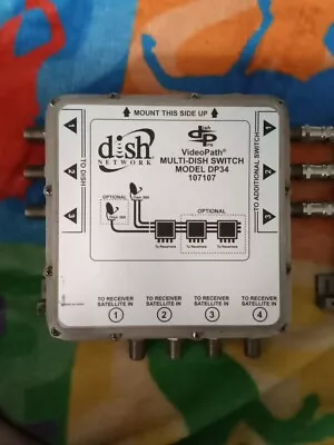 Dish Network  Dish Pro VideoPath Multi-Dish Switch Model DP34 107107(2nd One) • $9