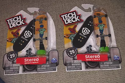 TECH DECK Series 8 Ultra Rare Skateboard - Stereo LOT OF 2 • $21.99
