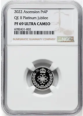 100 Sets Minted! 2022 The Last Ever Queen Elizabeth II Platinum Maundy Set NGC69 • $999
