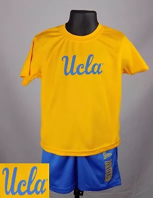 UCLA Bruins Shirt Toddler 2T Yellow Baby Shirt & Shorts Basketball Set New ST86 • $21.99