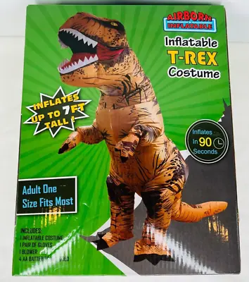 Halloween Costume T-REX Dinosaur Inflatable Mascot Suit For Adult - New Open Box • $24