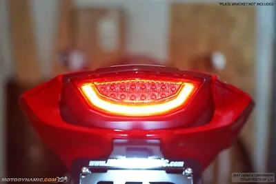 SEQUENTIAL Integrated Signal LED Tail Light SMOKE Fits 2017-2023 Honda CBR1000RR • $130.95