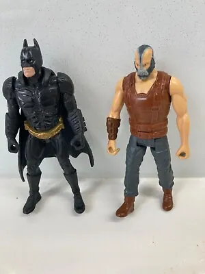 Bane & Batman Dark Knight Rises Action Figures 4 Inch Dc • £1.99