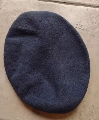 RAF Beret. Size ??. Used With Cap Badge Backing. My Ref M1174 • £3