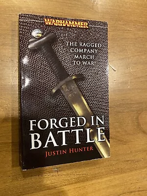 $7 • Buy Book Forged In Battle Justin Hunter Black Library Warhammer Paperback