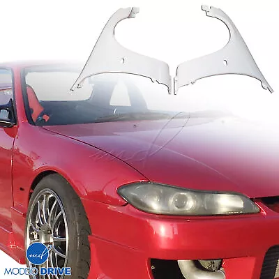 ModeloDrive FRP OER S14.5 Conversion Fenders (front) S14 For 240SX Nissan 95-98 • $397