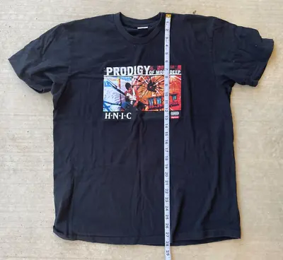 Supreme X Prodigy HNIC Graphic T Shirt Sz L MOBB DEEP BLACK SS21 • $79.99
