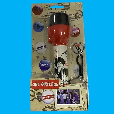 1x Children's 1D 'One Direction' LED Battery Powered Light Torch & Carry Strap • $8.42