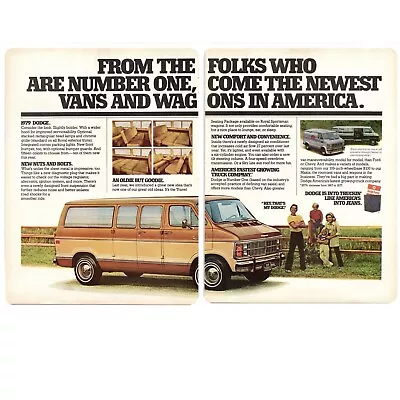 DODGE Full Size Van Automobile Car Ad ~ 1979 Magazine Advertising Print • $14.30